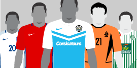 image showing Nike football kits