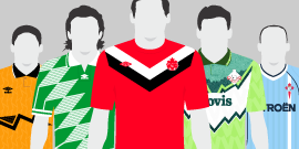 image showing Umbro football kits